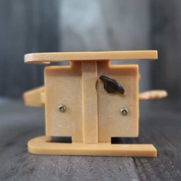 1988 Hallmark Keepsake Ornament Jingle Bells Clown Reindeer Musical Christmas - Picture 6 of 6